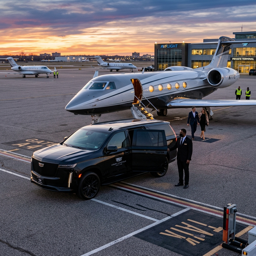Seamless Tarmac Transfers: Navigating Private Aviation in Austin